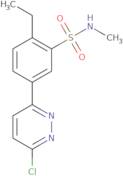 5-(6-Chloropyridazin-3-yl)-2-ethyl-N-methylbenzenesulfonamide