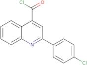 2-(4-Chlorophenyl)quinoline-4-carbonyl chloride