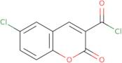 6-Chloro-2-oxo-2H-chromene-3-carbonyl chloride