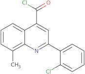 2-(2-Chlorophenyl)-8-methylquinoline-4-carbonyl chloride