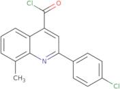 2-(4-Chlorophenyl)-8-methylquinoline-4-carbonyl chloride