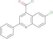 6-Chloro-2-phenylquinoline-4-carbonyl chloride