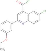 6-Chloro-2-(3-ethoxyphenyl)quinoline-4-carbonyl chloride