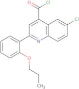 6-Chloro-2-(2-propoxyphenyl)quinoline-4-carbonyl chloride