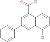 8-Chloro-2-phenylquinoline-4-carbonyl chloride