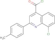 8-Chloro-2-(4-methylphenyl)quinoline-4-carbonyl chloride