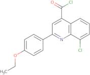 8-Chloro-2-(4-ethoxyphenyl)quinoline-4-carbonyl chloride