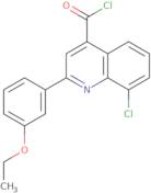 8-Chloro-2-(3-ethoxyphenyl)quinoline-4-carbonyl chloride