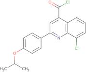 8-Chloro-2-(4-isopropoxyphenyl)quinoline-4-carbonyl chloride