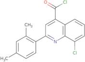 8-Chloro-2-(2,4-dimethylphenyl)quinoline-4-carbonyl chloride