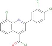 8-Chloro-2-(3,4-dichlorophenyl)quinoline-4-carbonyl chloride