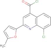 8-Chloro-2-(5-methyl-2-furyl)quinoline-4-carbonyl chloride