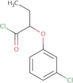 2-(3-Chlorophenoxy)butanoyl chloride