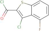 3-Chloro-4-fluoro-1-benzothiophene-2-carbonyl chloride