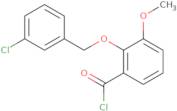 2-[(3-Chlorobenzyl)oxy]-3-methoxybenzoyl chloride