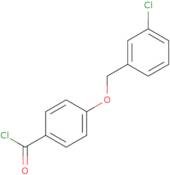 4-[(3-Chlorobenzyl)oxy]benzoyl chloride