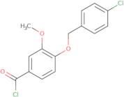 4-[(4-Chlorobenzyl)oxy]-3-methoxybenzoyl chloride