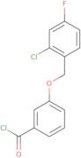 3-[(2-Chloro-4-fluorobenzyl)oxy]benzoyl chloride