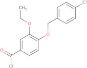 4-[(4-Chlorobenzyl)oxy]-3-ethoxybenzoyl chloride