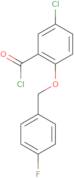 5-Chloro-2-[(4-fluorobenzyl)oxy]benzoyl chloride