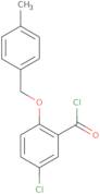 5-Chloro-2-[(4-methylbenzyl)oxy]benzoyl chloride