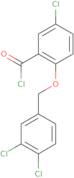 5-Chloro-2-[(3,4-dichlorobenzyl)oxy]benzoyl chloride