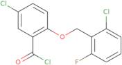 5-Chloro-2-[(2-chloro-6-fluorobenzyl)oxy]benzoyl chloride