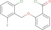 2-[(2-Chloro-6-fluorobenzyl)oxy]benzoyl chloride