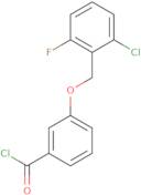 3-[(2-Chloro-6-fluorobenzyl)oxy]benzoyl chloride