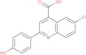 6-Chloro-2-(4-hydroxyphenyl)quinoline-4-carboxylic acid