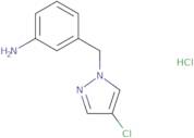 {3-[(4-Chloro-1H-pyrazol-1-yl)methyl]phenyl}amine