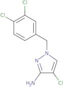 4-Chloro-1-(3,4-dichlorobenzyl)-1H-pyrazol-3-amine