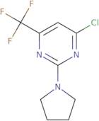 4-Chloro-2-pyrrolidin-1-yl-6-(trifluoromethyl)pyrimidine