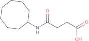 4-(Cyclooctylamino)-4-oxobutanoic acid