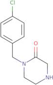 1-(4-Chlorobenzyl)piperazin-2-one hydrochloride