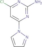 4-Chloro-6-(1H-pyrazol-1-yl)pyrimidin-2-amine