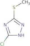 5-Chloro-3-(methylthio)-1H-1,2,4-triazole