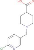 1-[(6-Chloropyridin-3-yl)methyl]piperidine-4-carboxylic acid