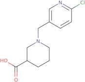 1-[(6-Chloropyridin-3-yl)methyl]piperidine-3-carboxylic acid