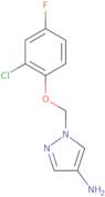 1-[(2-Chloro-4-fluorophenoxy)methyl]-1H-pyrazol-4-amine