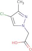 (4-Chloro-3-methyl-1H-pyrazol-1-yl)acetic acid