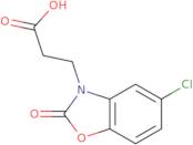 3-(5-Chloro-2-oxo-1,3-benzoxazol-3(2H)-yl)propanoic acid