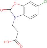 3-(6-Chloro-2-oxo-1,3-benzoxazol-3(2H)-yl)propanoic acid