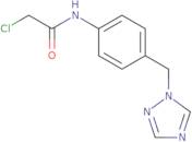 2-Chloro-N-[4-(1H-1,2,4-triazol-1-ylmethyl)phenyl]acetamide