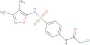 2-Chloro-N-(4-{[(3,4-dimethylisoxazol-5-yl)amino]sulfonyl}phenyl)acetamide