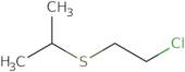 2-[(2-Chloroethyl)thio]propane