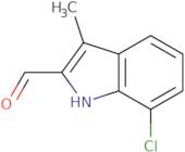 7-Chloro-3-methyl-1H-indole-2-carbaldehyde
