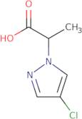 2-(4-Chloro-1H-pyrazol-1-yl)propanoic acid