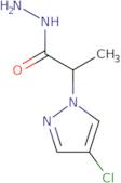 2-(4-Chloro-1H-pyrazol-1-yl)propanohydrazide