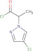 2-(4-Chloro-1H-pyrazol-1-yl)propanoyl chloride